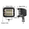 Combo LED Work Light 9 to 32V 3000LM IP67 Waterproof