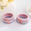 Jewemia 8PCS Hair Tie Ponytail Holders Braided Hair Ties Elastic