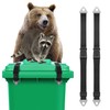 Veki 2PCS Trash Can Locks for Animals, Bear Proof Trash