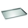 WAS 455 600 Aluminium Backblech/Ausstellblech, Gebeizt, Rand Umgelegt, Nahtlos Gezogen,
