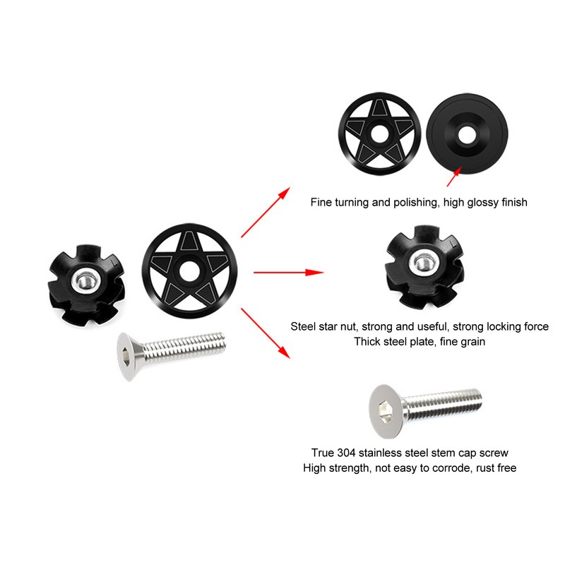 Bicycle Headset Aluminum Mountain Bike Front Fork Headset for 44mm