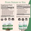 Real Mushrooms 5 Defenders Powder - Organic Mushroom Extract w/Chaga,