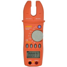 Sinometer digital auto/manual range clamp meter, MS2600