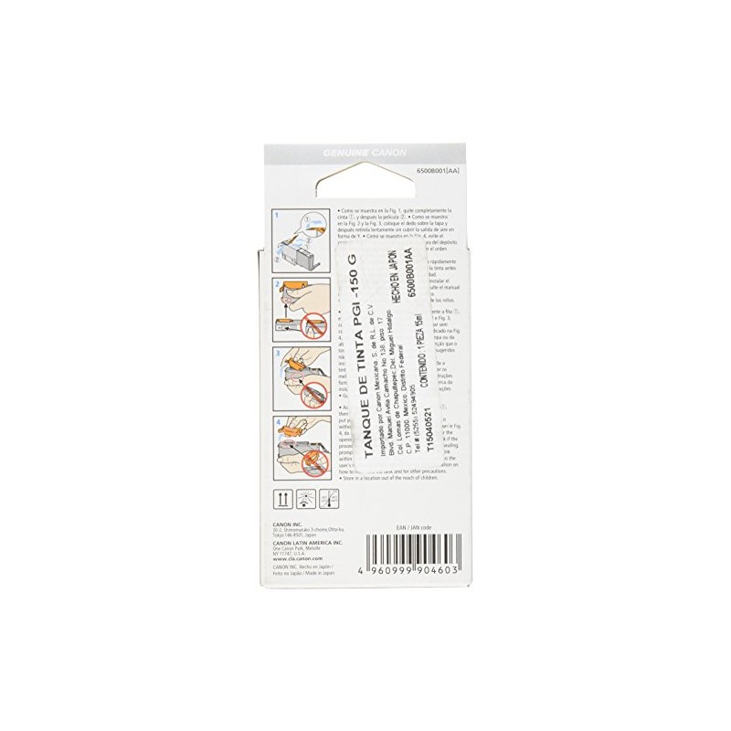Canon Cartucho de Tinta PGI-150 PGBK (Negro)