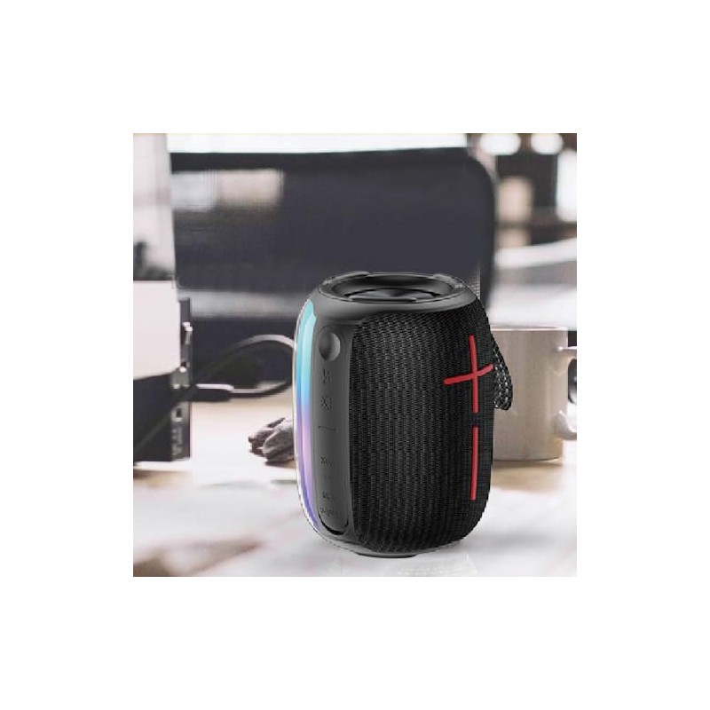 Philex Portable Bluetooth Speaker with Dynamic RGB Lighting Effect