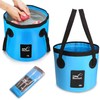 SVUPUE Collapsible Bucket, Folding Water Bucket, Multifunction Folding Bucket for