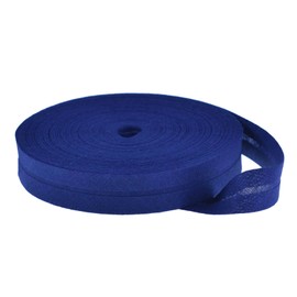 maDDma 25 m Cotton Bias Binding Tape, 14 mm, Folded, Choice of Colours - Trim Tape, Seam Tape