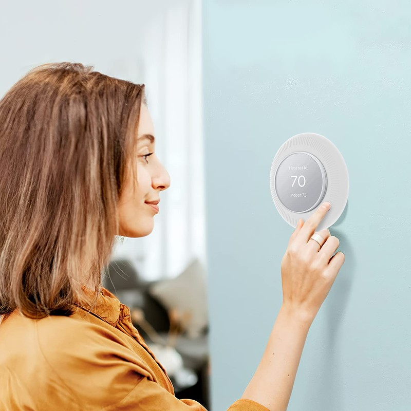 Housoutil Thermostat Wall Plate Compatible For Nest Thermostat Wifi Thermostat