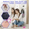 Pack of 12 Lint Balls Washing Machine, Pet Hair Remover