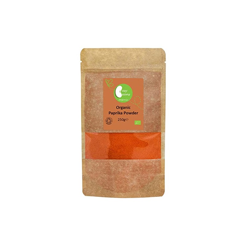 Organic Paprika Powder - Certified Organic - by Busy Beans