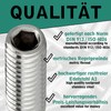 Set Screw with Taper Point and Hexagon Socket (ISK) in