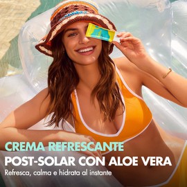 Crema After Sun Aloe Vera 48H Hidratación 50g Efecto Frío Refrescante Post Sol con 5D Ceramidas