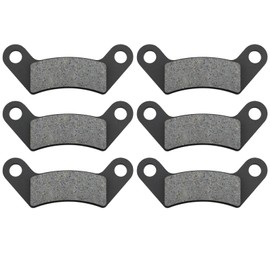 Front & Rear Brake Pads for Arctic Cat 1200 Cushmn Hauler 2012-2015 Arctic Cat 900 Stampede XT| XTR 2017-2019, 900 Havoc X EPS 2018, SIDE X SIDE