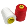 Haobase Polyester Sewing Thread, All-Purpose Sewing Machine Thread, 8000 Yards