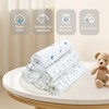 Baby Muslin Swaddle Blankets Cotton Receiving Blanket Newborn Squares Breathable