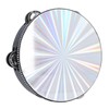 Radiant Tambourine Reflective Clear Crisp Sound Double Row Bell Drum