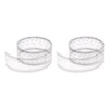 sourcing map Pack of 2 Flexible Films Ruler 60 cm