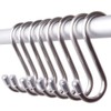 GCA 20 Pack 304 Stainless Steel Heavy-Duty Medium S Shaped