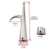 keehui 316SS Marine Grade Raft Boat Hook Head End Replacement(I.D.