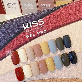 Kiss Gel Kiss New York Leather City Color Gel 8-piece set / 키스젤 키스뉴욕 레더시티 컬러젤 8종 세트