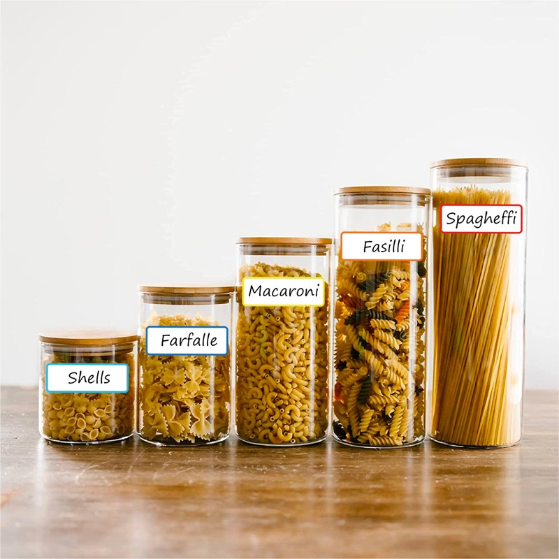 SVNOOC Reusable Dry Erase Labels for Organization, Storage Containers, Crafts,