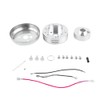 RADREPLA 5 & 6 Hole Steering Wheel Polished Hub Adapter