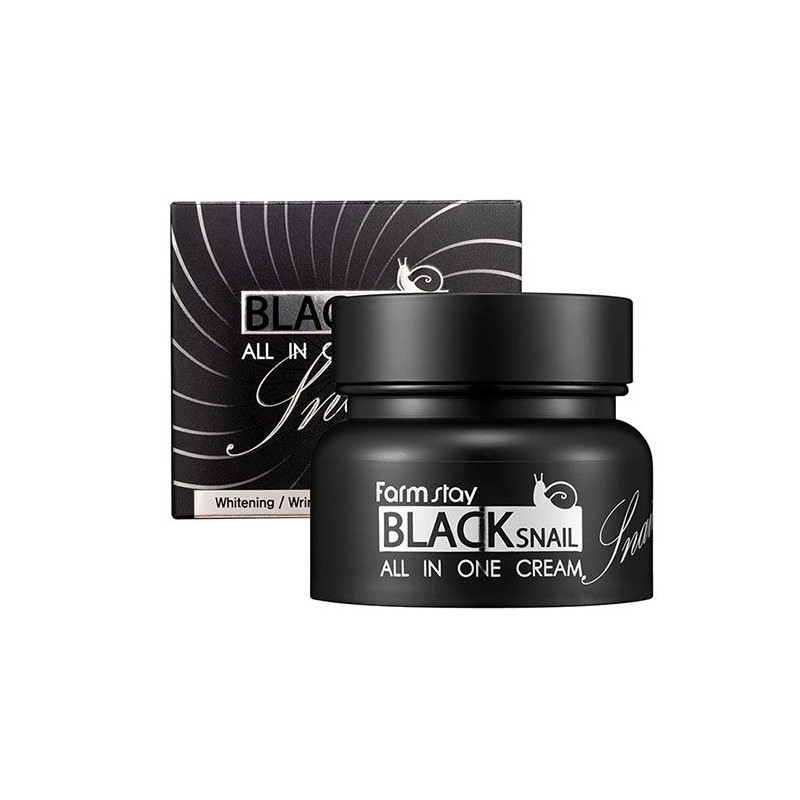 Farm Stay Black Snail All-in-One Cream 100ml / 팜스테이 블랙