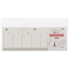 Sunstar S2817268 Lightia Weekly Memo, White