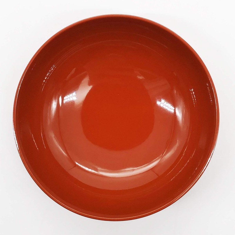 Maeju Lacquerware 3T-419 4.5 Zoni Bowl Knotted Soarai Vermilion