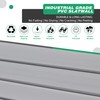 Slatwall Panel Garage Wall Organizer Storage Systems, Wall Mounted PVC