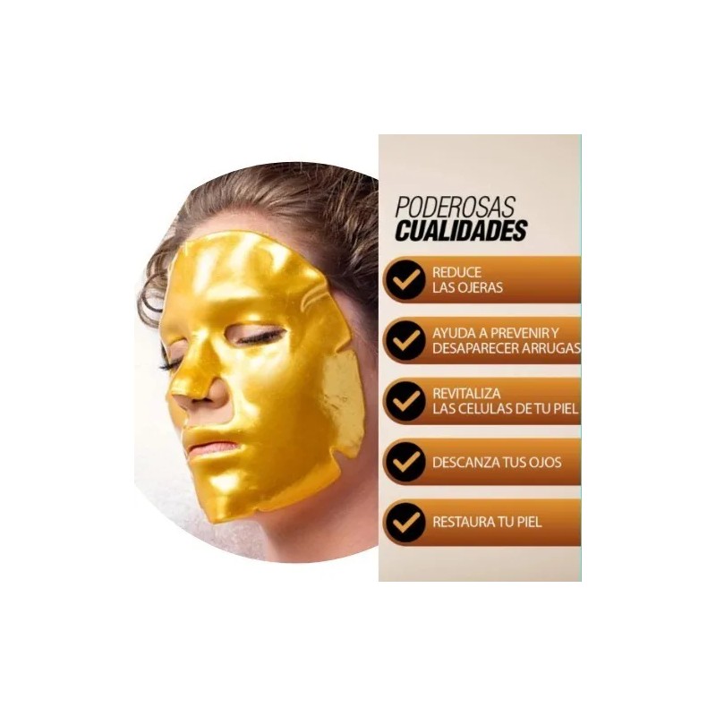 Mascarilla Colageno Antiedad Piel Rostro