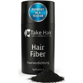 Take Hair Scattered Hair for Men I Holds in Rain and Wind I 7 g Pouring Hair for Hair Thickening I Hair Fibres I Hair Powder I Scattered Hair Men for Hair Loss I Hair Powder (Scattered Hair Red)