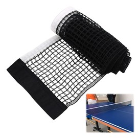 Grosion Table Tennis Net,Replacement Ping Pong Net,Adjustable Portable Folding Table Tennis Nets,for Indoor Outdoor School Gym Home Fun Activity(175cm)