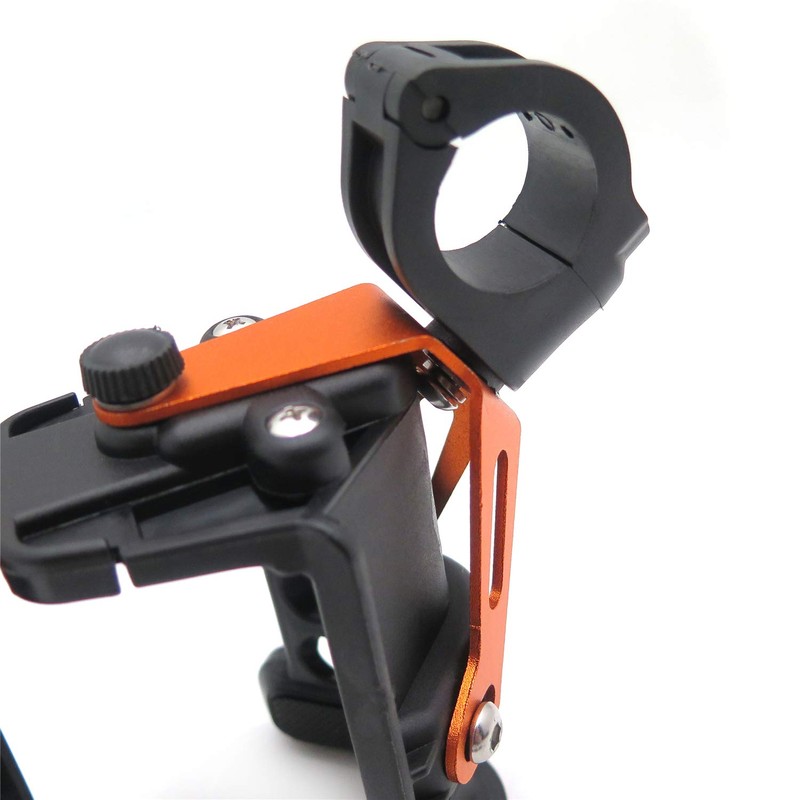 SMT- Motorcycle Drink Bottle Cup Holder Mount Release Stand ATV