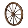 Shine Company 4952BT, 2 Pack, 32" Decorative Wagon Wheel Trellis,