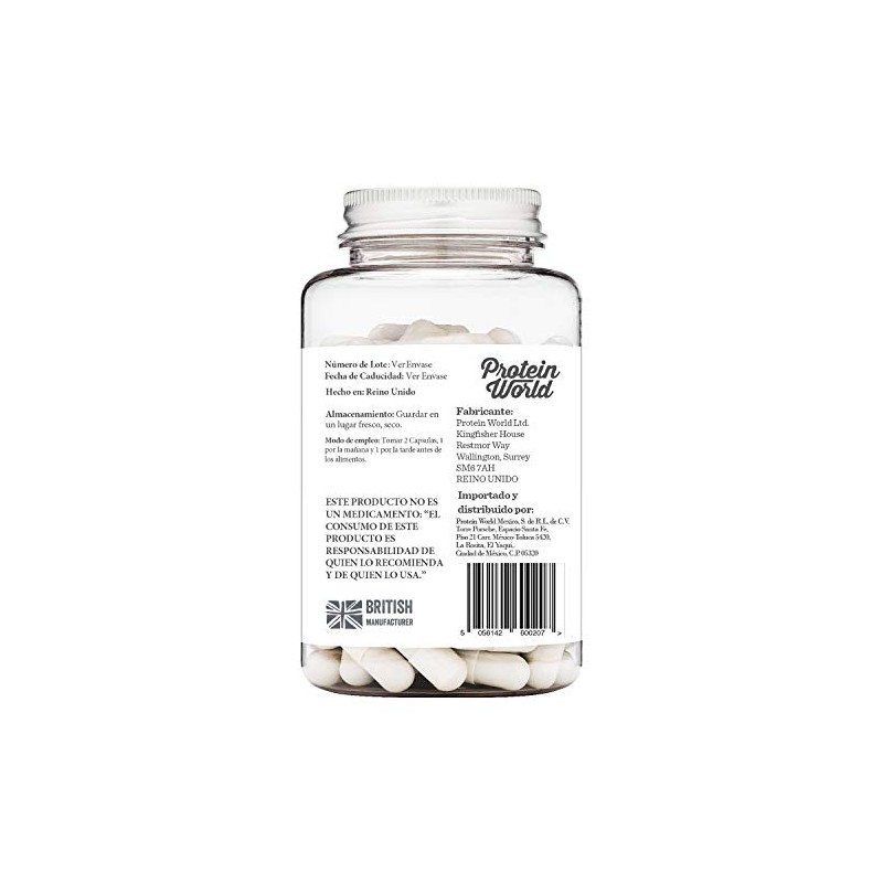 Protein World - Capsulas Toner 90 capsulas