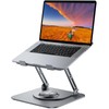 JOYEKY Laptop Stand for Desk, Adjustable Computer Stand with 360°