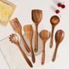 Mooues Wooden Spoons for Cooking, Wooden Utensils for Cooking Natural