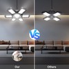 Gonengo LED Garage Light - 6+1 Adjustable Ceiling Fixture with