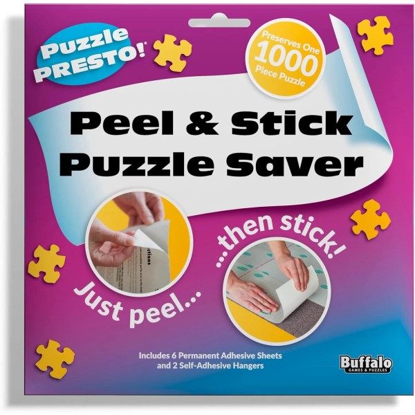 Unbranded Puzzle Presto Peel & Stick Puzzle Saver: The Original