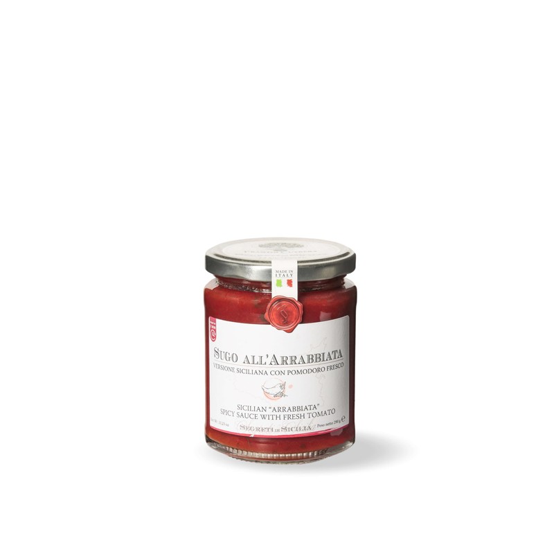 Arrabbiata spicy tomato sauce - Traditional Sicilian Recipe - 10.23