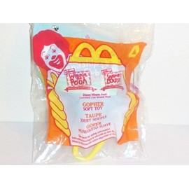 McDonalds Happy Meal 1999 Winnie the Pooh Key Ring #4 Gopher