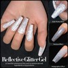 BORN PRETTY Gel Nails, Glitter Flash Nails, Gel Nail Glitter,