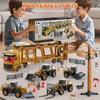 GLW Construction Trucks Toy Set – Alloy Inertia Driving 1:40