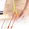 4Pcs Multifunctional Tiny Jar Scraper Spatula Non-Stick Long Handle Jar