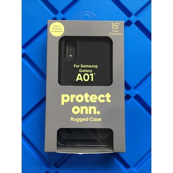 ONN Rugged Case w/ Built-In Antimicrobial-