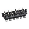 sourcing map 2 Row 12 Way Spring Speaker Terminal Clip