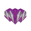 WNMAU Prism Delta Purple & White Extra Thick Dart Flights