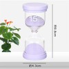 Sand Timer 15 Minute Purple Sand Timer for Kids Game
