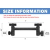 NearMoon Adjustable Shower Arm Universal Connection, Extension Arm, Adjust Angle